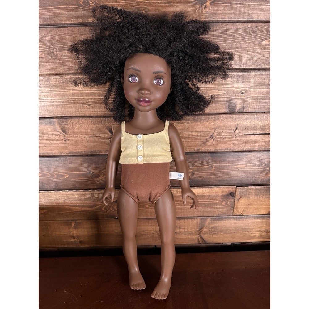 Healthy Roots Doll - ZOE Naturally Curly Natural Hair African American 18" Doll